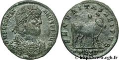 JULIEN II LE PHILOSOPHE (6/11/355-26/06/363) Flavius Claudius Julianus Auguste (02/360-26/06/363) Double maiorina, (GB, ئ 1) 362-363 N° brm_109815 Date : 362-363 Nom de l'atelier : Thessalonique Métal