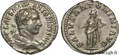 ELAGABAL (16/05/218-12/03/222) Marcus Aurelius Antoninus Denier 218 N° brm_113693 Date : 218 Nom de l'atelier : Rome Métal : argent Diamètre : 18mm Axe des coins : 6h. Poids : 2,70g. Degré de rareté :