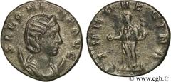 SALONINE (+268) Cornelia Salonina Femme de Gallien, mère de Valérien II et de Salonin - Augusta (253-268) Antoninien 258 N° brm_113746 Date : 258 Nom de l'atelier : Rome Métal : billon Diamètre : 19,5