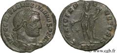 GALERE (1/03/293-5/05/311) Galerius Valerius Maximianus Auguste (1/05/305-5/05/311) Follis ou nummus 310 N° brm_113859 Date : 310 Nom de l'atelier : Héraclée Métal : cuivre Diamètre : 24,5mm Axe des c