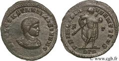 CONSTANTIN II (1/03/317-04/340) Flavius Claudius Julius Constantinus César (1/03/317-9/09/337) Follis ou nummus 317-318 N° brm_113929 Date : 317-318 Nom de l'atelier : Trèves Métal : cuivre Diamètre :