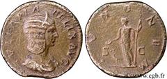 JULIA DOMNA (+217) Julia Domna Augusta (194-217) Sesterce 213 N° brm_115545 Date : 213 Nom de l'atelier : Rome Métal : bronze Diamètre : 31,00mm Axe des coins : 6h. Poids : 25,20g. Degré de rareté : R