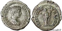GETA (06/198-26/02/212) Lucius puis Publius Septimius Geta César (06/198-fin209) Denier 203 N° brm_115583 Date : 203 Nom de l'atelier : Rome Métal : argent Diamètre : 20,50mm Axe des coins : 6h. Poids
