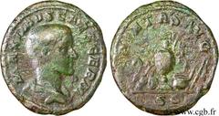 MAXIME CESAR (+238) Caius Iulius Verus Maximus César (236-238) Dupondius 236-237 N° brm_115642 Date : 236-237 Nom de l'atelier : Rome Métal : cuivre Diamètre : 26,50mm Axe des coins : 12h. Poids : 11,