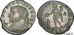 CONSTANCE Ier CHLORE (1/03/293-25/07/306) Flavius Valerius Constantius César (1/03/293-1/05/305) Follis ou nummus 300-304 N° brm_115885 Date : 300-304 Nom de l'atelier : Lyon Métal : cuivre Diamètre :