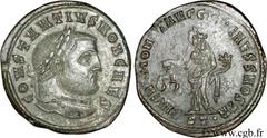 CONSTANCE Ier CHLORE (1/03/293-25/07/306) Flavius Valerius Constantius César (1/03/293-1/05/305) Follis ou nummus 300-303 N° brm_115886 Date : 300-303 Nom de l'atelier : Ticinum Métal : cuivre Diamètr