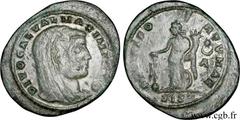 GALERE (+5/05/311) Consécration de Licinius Ier Follis ou nummus 312 N° brm_115897 Date : 312 Nom de l'atelier : Siscia Métal : cuivre Diamètre : 27,00mm Axe des coins : 12h. Poids : 4,23g. Degré de r