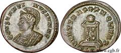 CONSTANTIN II (1/03/317-04/340) Flavius Claudius Julius Constantinus César (1/03/317-9/09/337) Centenionalis ou nummus 323-324 N° brm_115997 Date : 323-324 Nom de l'atelier : Londres Métal : cuivre Di