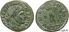 CONSTANTIN Ier LE GRAND (25/07/306-22/05/337) Flavius Valerius Constantinus Auguste (25/12/307-22/05/337) Follis ou nummus 315-316 N° brm_122048 Date : 315-316 Nom de l'atelier : Rome Métal : cuivre D