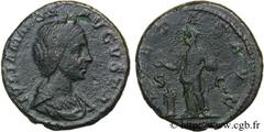 JULIA MAESA (+223 ou 226) Julia Mوsa Sœur de Julia Domna, mère de Julia Soémias et de Julia Mamée, grand-mère d'Elagabal et d'Alexandre Sévère - Augusta (218-223/226) As 218-219 N° brm_122479 Date : 2