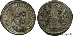 MAXIMIEN HERCULE (10/12/285-02/310) Marcus Aurelius Valerius Maximianus Auguste I (1/04/286-1/05/305) Aurelianus 286 N° brm_122515 Date : 286 Nom de l'atelier : Lyon Métal : billon Diamètre : 22,00mm 