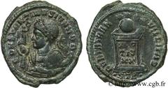 CONSTANTIN II (1/03/317-04/340) Flavius Claudius Julius Constantinus César (1/03/317-9/09/337) Centenionalis ou nummus 322 N° brm_122557 Date : 322 Nom de l'atelier : Trèves Métal : cuivre Diamètre : 