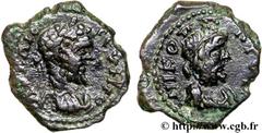 SEPTIME SEVERE (13/04/193-4/02/211) Lucius Septimius Severus Assarion c. 210 N° brm_123042 Date : c. 210 Nom de l'atelier : Nicopolis ad Istrum Métal : bronze Diamètre : 18,50mm Axe des coins : 6h. Po