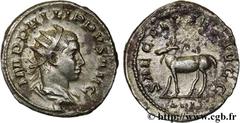 PHILIPPE II (05/244-09/249) Marcus Julius Philippus Auguste (04/247-09/249) Antoninien 248 N° brm_123057 Date : 248 Nom de l'atelier : Rome Métal : billon Diamètre : 23,00mm Axe des coins : 6h. Poids 