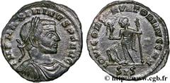 MAXIMIN II DAIA (1/05/305-04/313) Caius Galerius Valerius Maximinus Auguste (310-04/313) Follis ou nummus 313 N° brm_123129 Date : 313 Nom de l'atelier : Siscia Métal : cuivre Diamètre : 22,00mm Axe d