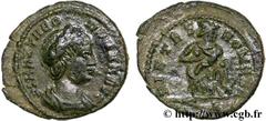 THEODORA (circa +330) Flavia Maximiana Theodora Femme de Constance Ier, grand-mère de Delmace et d'Hanniballien Centenionalis ou nummus 337/340 N° brm_123163 Date : 337/340 Nom de l'atelier : Trèves M