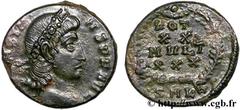 CONSTANS (25/12/335-18/01/350) Flavius Julius Constans Auguste (9/09/337-18/01-350) Centenionalis ou nummus 347-348 N° brm_123183 Date : 347-348 Nom de l'atelier : Cyzique Métal : cuivre Diamètre : 13