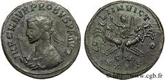 PROBUS (06-07/276-09/282) Marcus Aurelius Probus Antoninien 280 N° brm_123717 Date : 280 Nom de l'atelier : Cyzique Métal : billon Diamètre : 23mm Axe des coins : 12h. Poids : 3,99g. Degré de rareté :