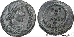 JOVIEN (27/06/363-17/02/364) Flavius Claudius Jovianus Maiorina ou nummus, (PB, ئ 3) 363-364 N° brm_125764 Date : 363-364 Nom de l'atelier : Siscia Métal : cuivre Diamètre : 20mm Axe des coins : 7h. P
