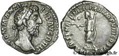 COMMODE (166-31/12/192) Lucius Aurelius Commodus Co-empereur avec Marc-Aurèle (176-180) Denier 187 N° brm_126358 Date : 187 Nom de l'atelier : Rome Métal : argent Diamètre : 18mm Axe des coins : 11h. 