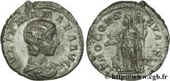 JULIA MAMEE (+235) Julia Mamaea Fille de Julia Mوsa, mère d'Alexandre Sévère - Augusta (221-235) Denier 222 N° brm_126369 Date : 222 Nom de l'atelier : Rome Métal : argent Diamètre : 18mm Axe des coin