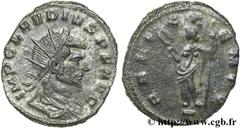 CLAUDE II LE GOTHIQUE (09/268-06-08/270) Marcus Aurelius Claudius Antoninien 268 N° brm_126378 Date : 268 Nom de l'atelier : Milan Métal : billon Diamètre : 19mm Axe des coins : 12h. Poids : 4,09g. De