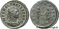 TACITE (11-12/275-06/276) Marcus Claudius Tacitus Aurelianus 276 N° brm_126390 Date : 276 Nom de l'atelier : Cyzique Métal : billon Diamètre : 22mm Axe des coins : 5h. Poids : 3,36g.   Etat de conserv