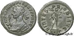 PROBUS (06-07/276-09/282) Marcus Aurelius Probus Aurelianus 277 N° brm_126394 Date : 277 Nom de l'atelier : Siscia Métal : billon Diamètre : 22mm Axe des coins : 6h. Poids : 4,19g.   Etat de conservat