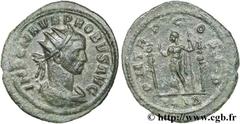 PROBUS (06-07/276-09/282) Marcus Aurelius Probus Aurelianus 276 N° brm_126395 Date : 276 Nom de l'atelier : Rome Métal : billon Diamètre : 24mm Axe des coins : 12h. Poids : 3,60g. Degré de rareté : R1