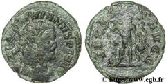 MAXIMIEN HERCULE (10/12/285-02/310) Marcus Aurelius Valerius Maximianus Auguste I (1/04/286-1/05/305) Quart d'aurelianus 290 N° brm_126408 Date : 290 Nom de l'atelier : Rome Métal : billon Diamètre : 