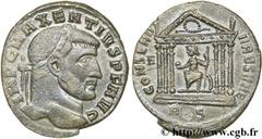 MAXENCE (28/10/306-28/10/312) Marcus Aurelius Valerius Maxentius Auguste (04/307-28/10/312) Follis ou nummus 307-308 N° brm_126418 Date : 307-308 Nom de l'atelier : Rome Métal : cuivre Diamètre : 25mm