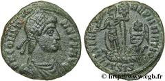 CONSTANS (25/12/335-18/01/350) Flavius Julius Constans Auguste (9/09/337-18/01-350) Demi-maiorina, (PB, ئ 3) 348-350 N° brm_126439 Date : 348-350 Nom de l'atelier : Siscia Métal : cuivre Diamètre : 18