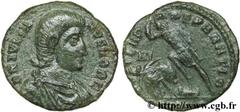JULIEN II LE PHILOSOPHE (6/11/355-26/06/363) Flavius Claudius Julianus César (6/11/355-02/360) Maiorina réduite, (PB, ئ 3) 355-361 N° brm_126447 Date : 355-361 Nom de l'atelier : Sirmium Métal : cuivr