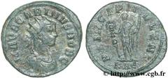 CARIN (10/282-09/285) Marcus Aurelius Carinus César (10/282-03/283) Aurelianus 282-283 N° brm_126640 Date : 282-283 Nom de l'atelier : Rome Métal : billon Diamètre : 21mm Axe des coins : 6h. Poids : 3