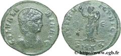GALERIA VALERIA (+315) Galeria Valeria Fille de Dioclétien, femme de Galère - Augusta (308-311) Follis ou nummus 308-310 N° brm_126653 Date : 308-310 Nom de l'atelier : Thessalonique Métal : cuivre Di