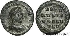CRISPUS (1/04/317-09/326) Flavius Julius Crispus César (317-326) Centenionalis ou nummus 318-319 N° brm_127373 Date : 318-319 Nom de l'atelier : Thessalonique Métal : cuivre Diamètre : 19mm Axe des co