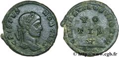 CRISPUS (1/04/317-09/326) Flavius Julius Crispus César (317-326) Centenionalis ou nummus 321 N° brm_127374 Date : 321 Nom de l'atelier : Arles Métal : cuivre Diamètre : 19,5mm Axe des coins : 6h. Poid