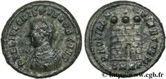 CRISPUS (1/04/317-09/326) Flavius Julius Crispus César (317-326) Centenionalis ou nummus 317 N° brm_127378 Date : 317 Nom de l'atelier : Héraclée Métal : cuivre Diamètre : 18,5mm Axe des coins : 1h. P