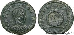 CRISPUS (1/04/317-09/326) Flavius Julius Crispus César (317-326) Centenionalis ou nummus 320-321 N° brm_127383 Date : 320-321 Nom de l'atelier : Aquilée Métal : cuivre Diamètre : 18mm Axe des coins : 