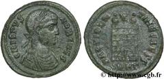 CRISPUS (1/04/317-09/326) Flavius Julius Crispus César (317-326) Centenionalis ou nummus 325-326 N° brm_127402 Date : 325-326 Nom de l'atelier : Héraclée Métal : cuivre Diamètre : 18,5mm Axe des coins