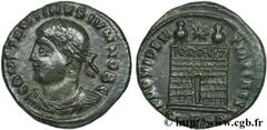 CONSTANTIN II (1/03/317-04/340) Flavius Claudius Julius Constantinus César (1/03/317-9/09/337) Centenionalis ou nummus 326-328 N° brm_127429 Date : 326-328 Nom de l'atelier : Thessalonique Métal : cui