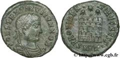 CONSTANTIN II (1/03/317-04/340) Flavius Claudius Julius Constantinus César (1/03/317-9/09/337) Centenionalis ou nummus 325-326 N° brm_127450 Date : 325-326 Nom de l'atelier : Héraclée Métal : cuivre D