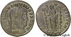 MAXENCE (28/10/306-28/10/312) Marcus Aurelius Valerius Maxentius Auguste (04/307-28/10/312) Follis ou nummus fin 309-311 N° brm_130495 Date : fin 309-311 Nom de l'atelier : Ostie Métal : cuivre Diamèt