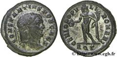 CONSTANCE Ier CHLORE (1/03/293-25/07/306) Flavius Valerius Constantius César (1/03/293-1/05/305) Follis ou nummus 297-298 N° brm_130497 Date : 297-298 Nom de l'atelier : Aquilée Métal : cuivre Diamètr
