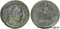 GALERE (1/03/293-5/05/311) Galerius Valerius Maximianus Auguste (1/05/305-5/05/311) Follis ou nummus 305-306 N° brm_130500 Date : 305-306 Nom de l'atelier : Serdica Métal : cuivre Diamètre : 27,00mm A