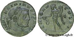 MAXIMIN II DAIA (1/05/305-04/313) Caius Galerius Valerius Maximinus Auguste (310-04/313) Follis ou nummus 310-311 N° brm_130506 Date : 310-311 Nom de l'atelier : Siscia Métal : cuivre Diamètre : 24,00