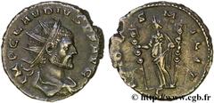 CLAUDE II LE GOTHIQUE (09/268-06-08/270) Marcus Aurelius Claudius Antoninien janvier - automne 269 N° brm_130583 Date : janvier - automne 269 Nom de l'atelier : Milan Métal : billon Diamètre : 19,00mm