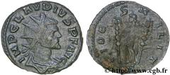 CLAUDE II LE GOTHIQUE (09/268-06-08/270) Marcus Aurelius Claudius Antoninien janvier - automne 269 N° brm_130587 Date : janvier - automne 269 Nom de l'atelier : Milan Métal : billon Diamètre : 20,00mm