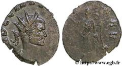 CLAUDE II LE GOTHIQUE (09/268-06-08/270) Marcus Aurelius Claudius Antoninien septembre 268 - début 269 N° brm_130632 Date : septembre 268 - début 269 Nom de l'atelier : Rome Métal : billon Diamètre : 