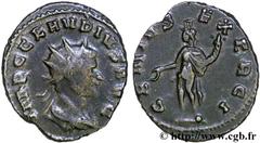 CLAUDE II LE GOTHIQUE (09/268-06-08/270) Marcus Aurelius Claudius Antoninien septembre 268 - début 269 N° brm_130663 Date : septembre 268 - début 269 Nom de l'atelier : Rome Métal : billon Diamètre : 